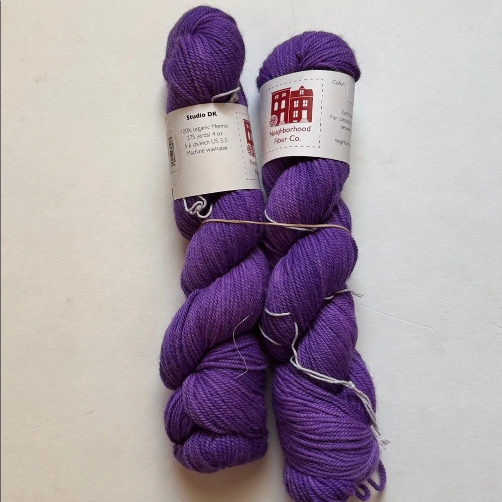 4 Skein purple bundle Sock/DK weight
See pics and description below - Picture 7 of 8